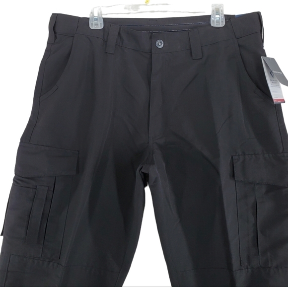 Propper Edgetec EMS Tactical Cargo Pant 16L 38x30 Black Straight Relaxed NWT New - Picture 10 of 16